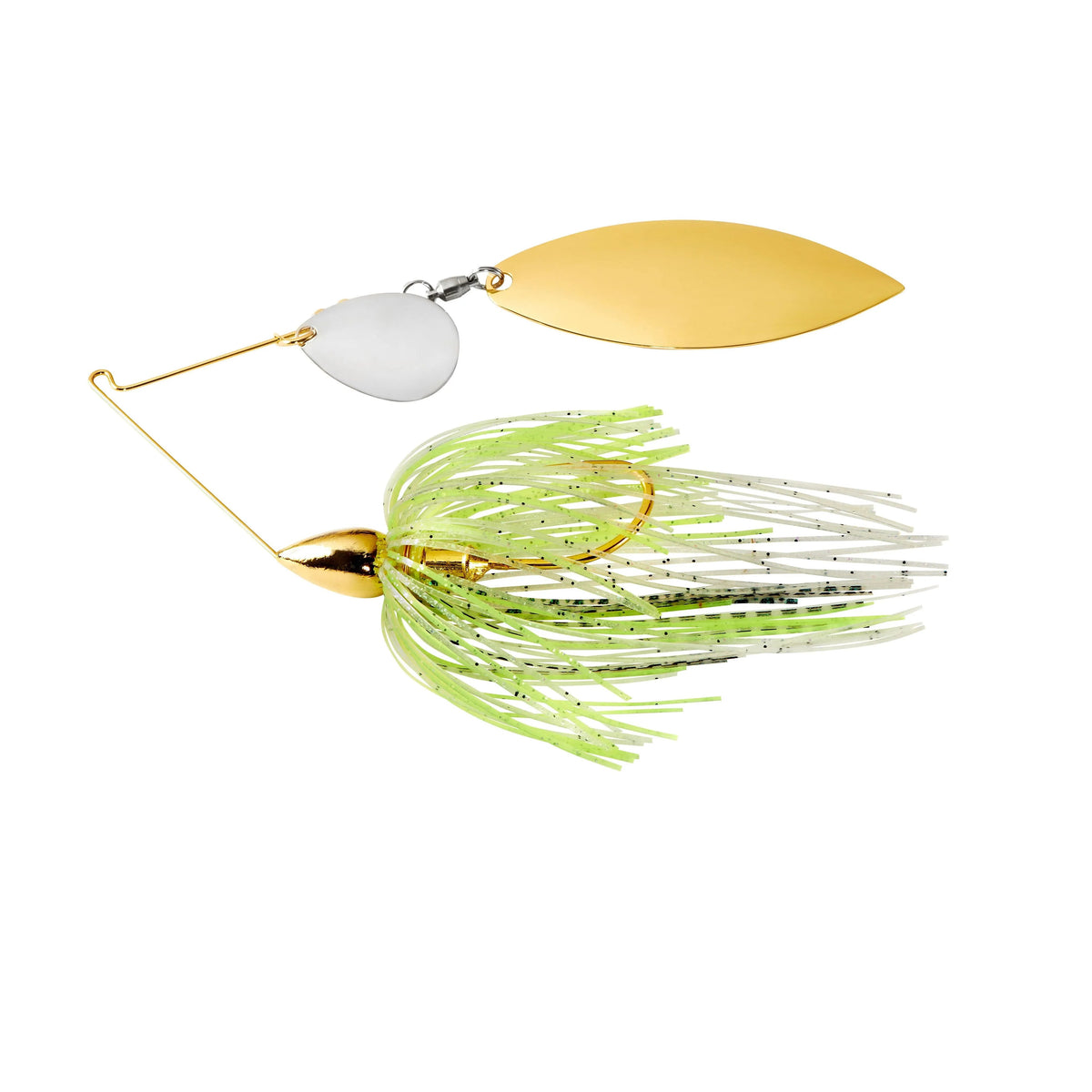 War Eagle Custom LuresWar Eagle Gold Frame Tandem Willow Spinnerbait - Spinnerbaitsspot removerWE38GT09