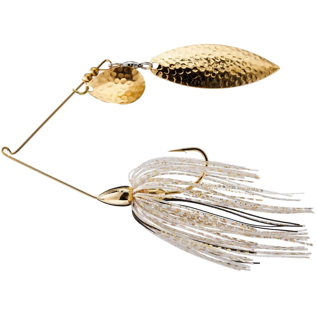War Eagle Custom LuresWar Eagle Gold Frame Tandem Willow Spinnerbait - Spinnerbaitsgold slingerWE38GTH05