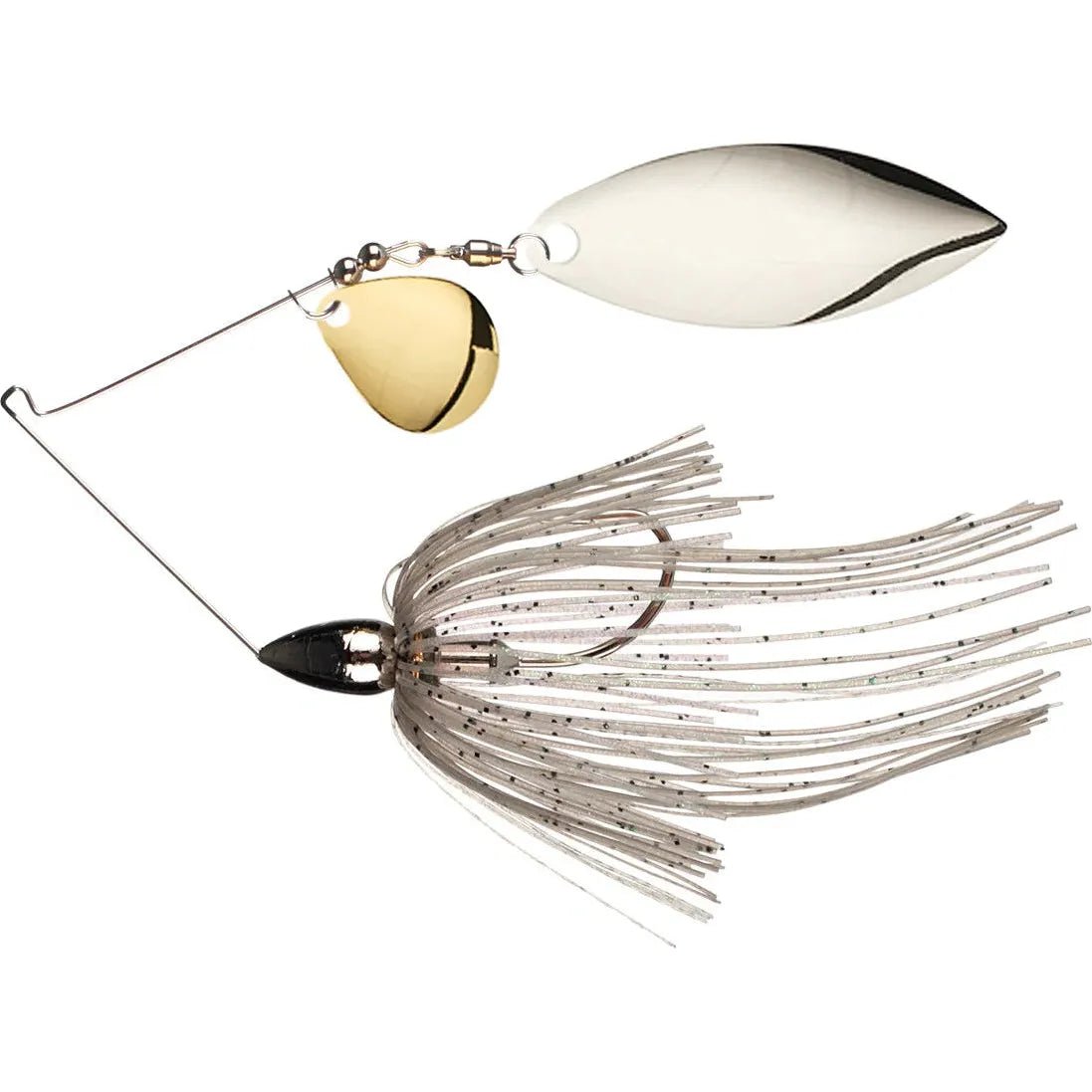 War Eagle Custom LuresWar Eagle Nickel Frame Tandem Willow Spinnerbait - SpinnerbaitsMouseWE12NT04