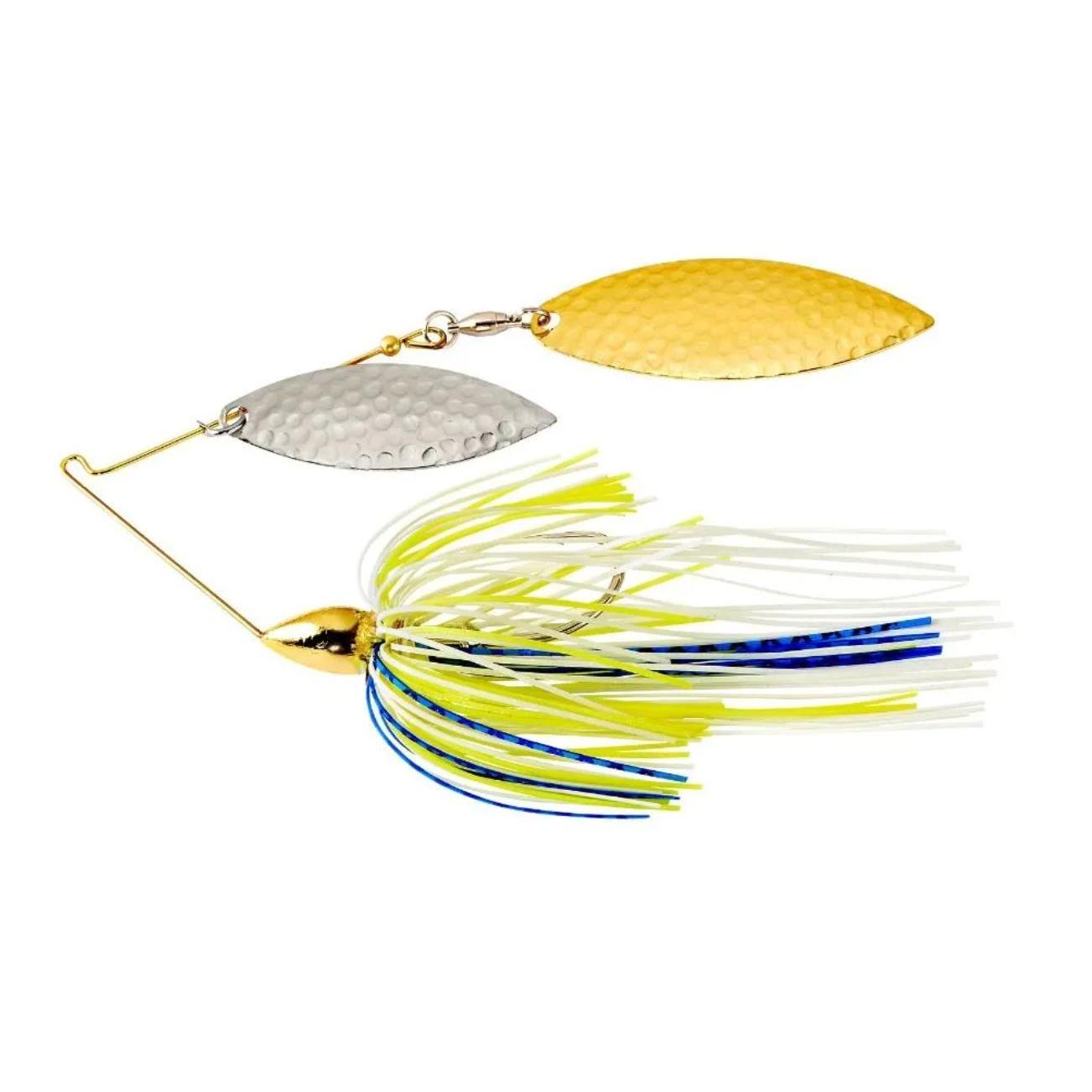 white chartreuse blue