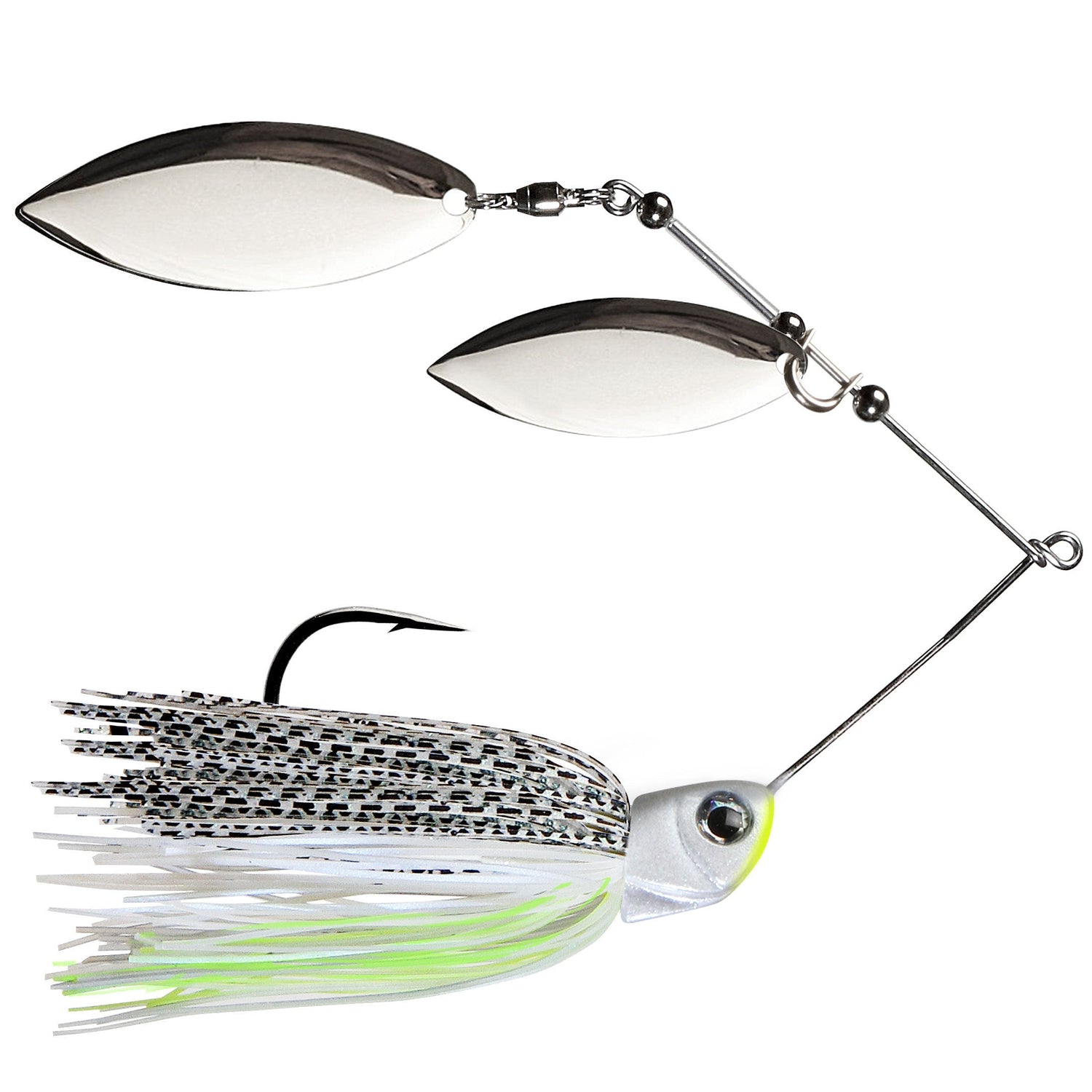 WarbaitsWarbaits HD Spinnerbaits - SpinnerbaitsMB Secret Willow Silver/SilverWRBTS - SNRBT/HD - 1 - MBSEC