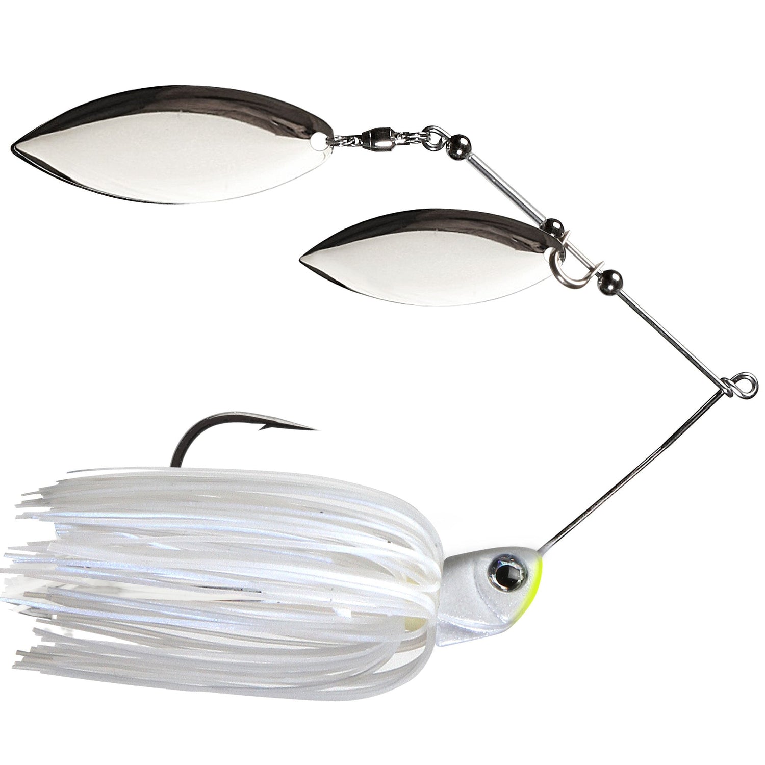 WarbaitsWarbaits HD Spinnerbaits - SpinnerbaitsPearl Willow Silver/SilverWRBTS - SNRBT/HD - 1 - PRL