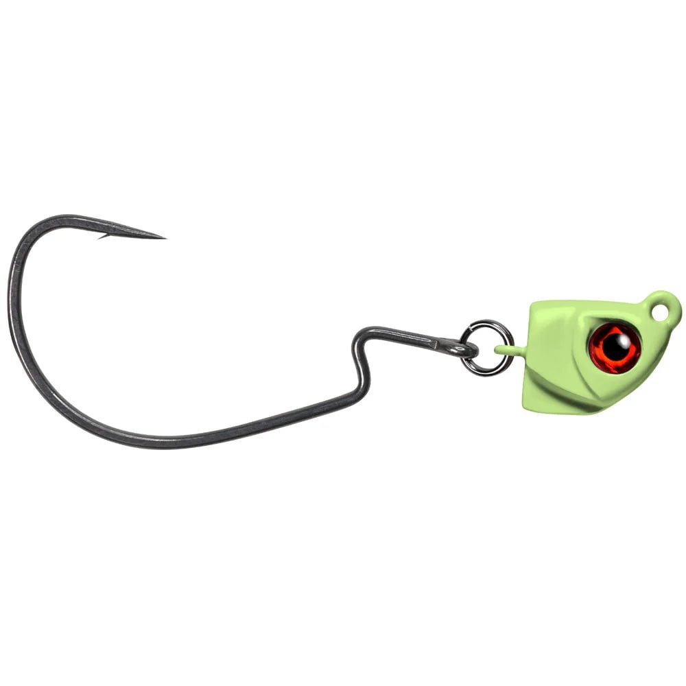 WarbaitsWarbaits Neck Breaker Swing Head - Jig HeadsNeck Breaker glowWARBTS - NCKBREK - GLW34