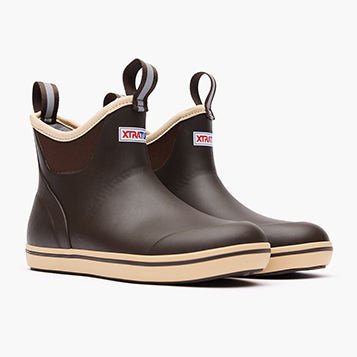 Xtratuf BootsXtratuf 6" Women's Ankle Deck Boots Brown - FootwearXWED - 900 BrownXWAB - 900 - W7