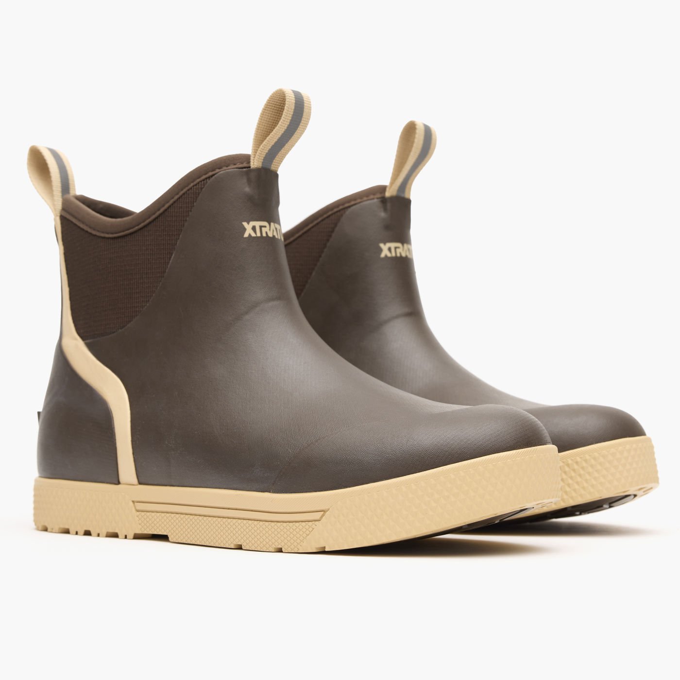 Xtratuf BootsXtratuf Men's 6" Wheelhouse Brown Ankle Deck Boots - FootwearBrown WheelhouseXMW900 - 9