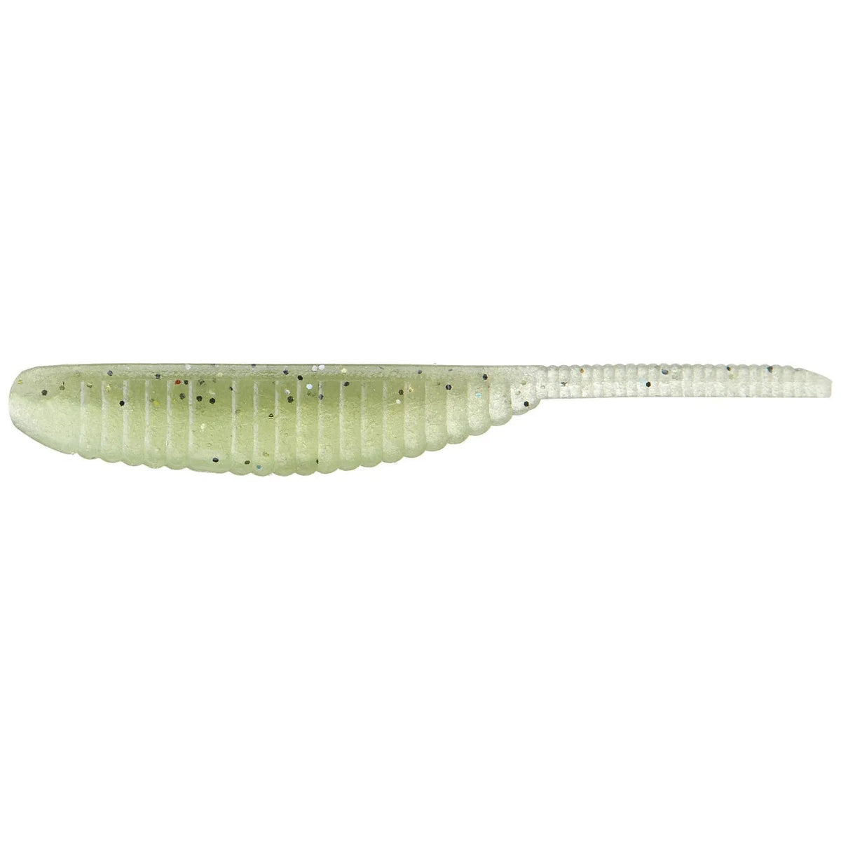 YamamotoYamamoto 3" Shad Shape Worm - Shad Style Baitshologram green black68JR - 10 - 939