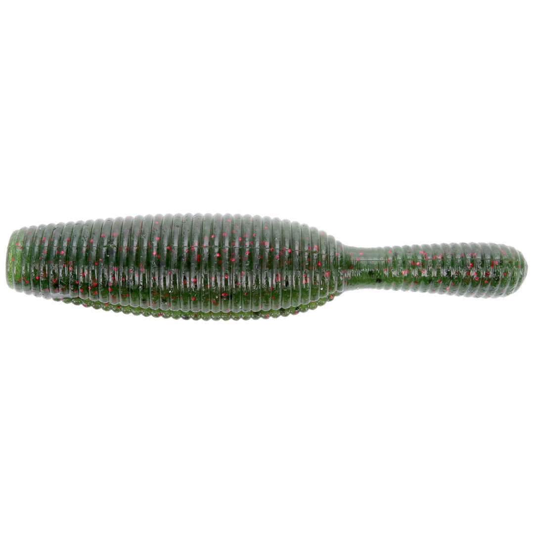 YamamotoYamamoto 3.5" Yamatanuki - WormsWatermelon w/ Back & Red FlakeYAM - NUKI35 - 08 - 208