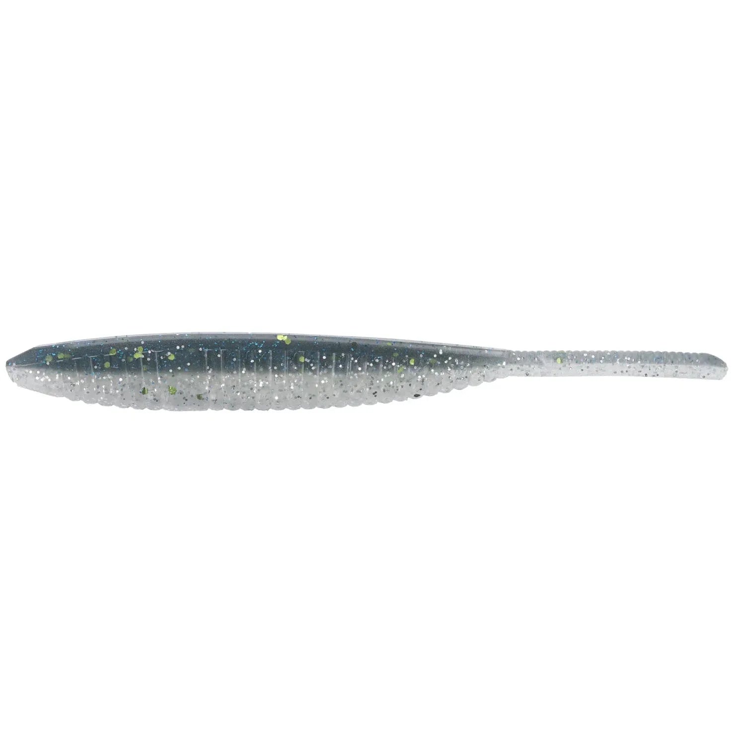 YamamotoYamamoto 3.75" Shad Shape Worm - Shad Style BaitsGreen GizzardYAM - 68L - 10 - 9008