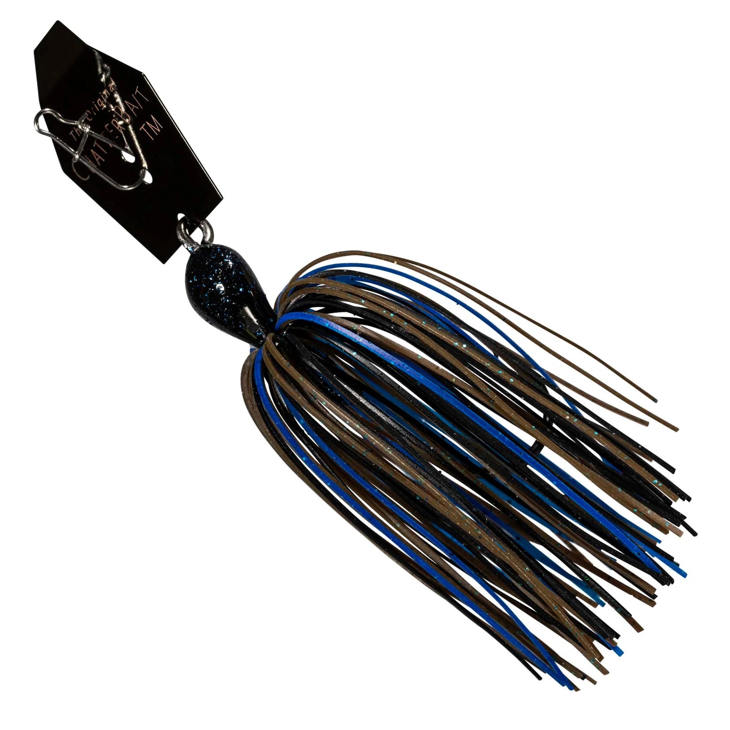 Z ManZ - Man Big Blade Chatterbait - ChatterbaitBlack Blue CandyCBB12 - 02