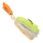 Z ManZ - Man Big Blade Chatterbait - ChatterbaitWhite Chartreuse OrangeCBB12 - 05