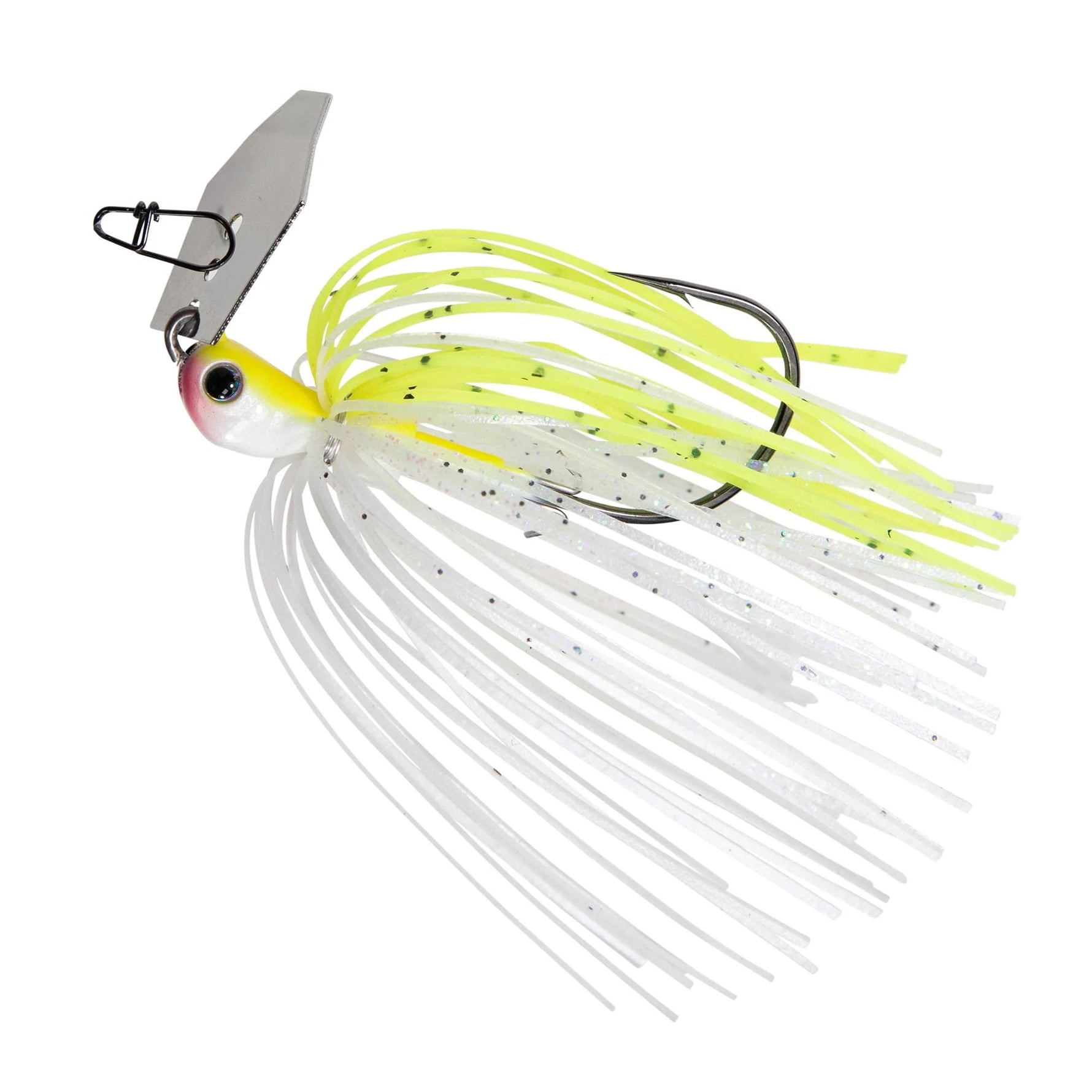 chatterbait jackhammer fishing lure Z-Man Baby Jack Chatterbait Chartreuse / White / 3/8oz