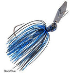 Z ManZ - Man Jack Hammer Chatterbait - ChatterbaitBlack and BlueCBJH38 - 06