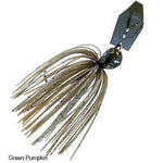 Z ManZ - Man Jack Hammer Chatterbait - ChatterbaitGreen PumpkinCBJH38 - 07