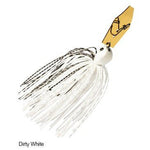 Z ManZ - Man Jack Hammer Chatterbait - ChatterbaitDirty WhiteCBJH38 - 23