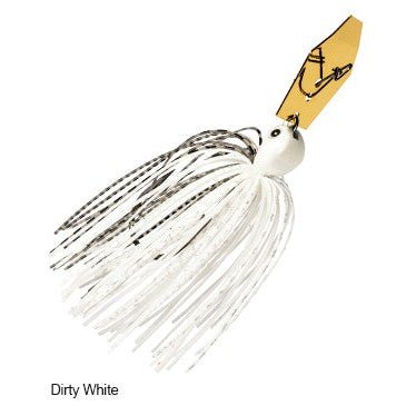 Z ManZ - Man Jack Hammer Chatterbait - ChatterbaitDirty WhiteCBJH38 - 23