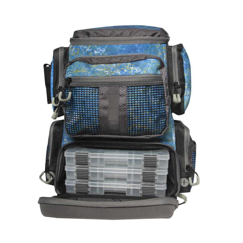  Goture Backpack Fishing Bag,Fishing Tackle Bag with Rod  Holder,Saltwater Backpack Tackle Sling Bag,Outdoor Shoulder Bag : Sports &  Outdoors