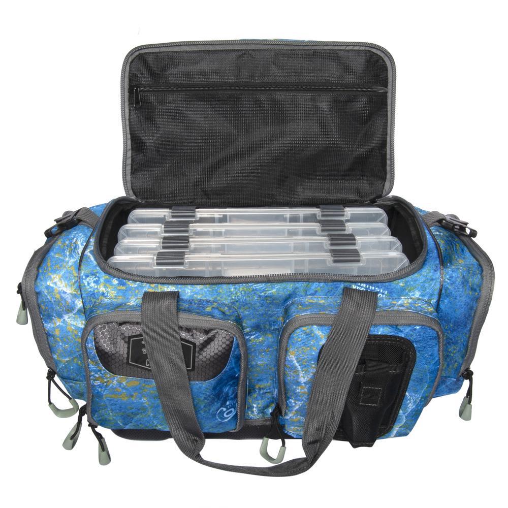 Seaworx Large Lure Bag, 6 Pocket, 50 x 21 Tackle Box - Heavy Duty Fishing  Bag