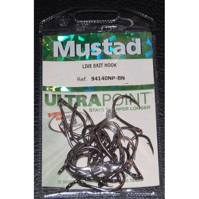 Mustad O'Shaughnessy Bait Hook | Size 1/0