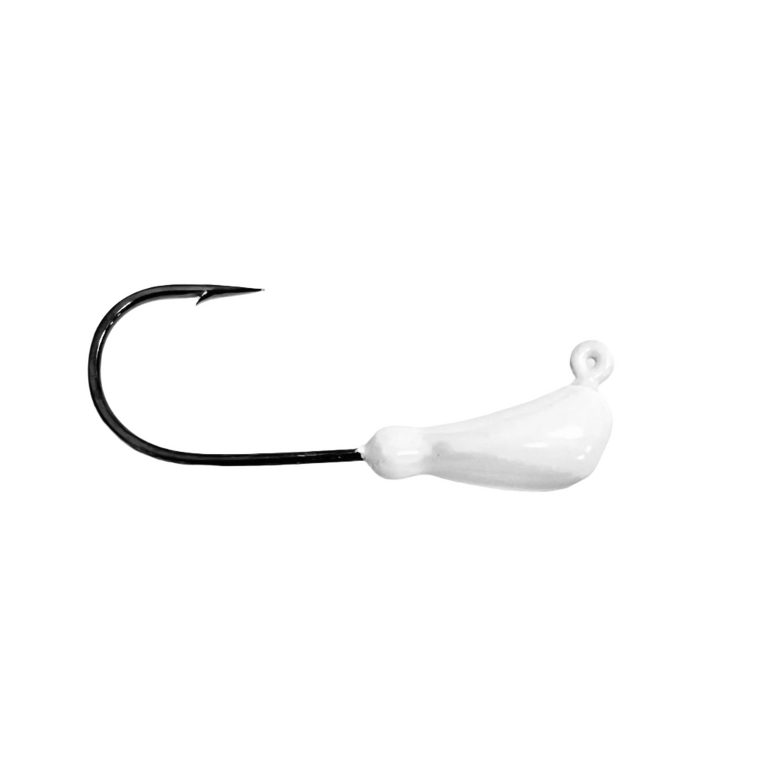 Dolphin Glow White Banana Heads1/8oz 6/0 Hook