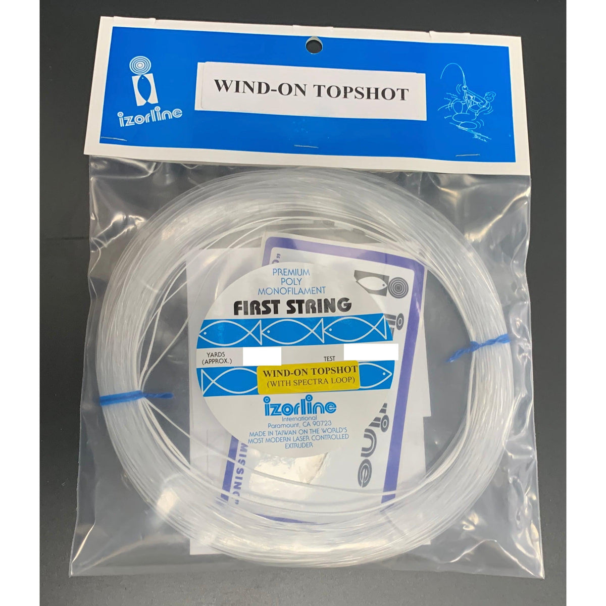 Izorline First String Clear Monofilament Wind-On Top Shots