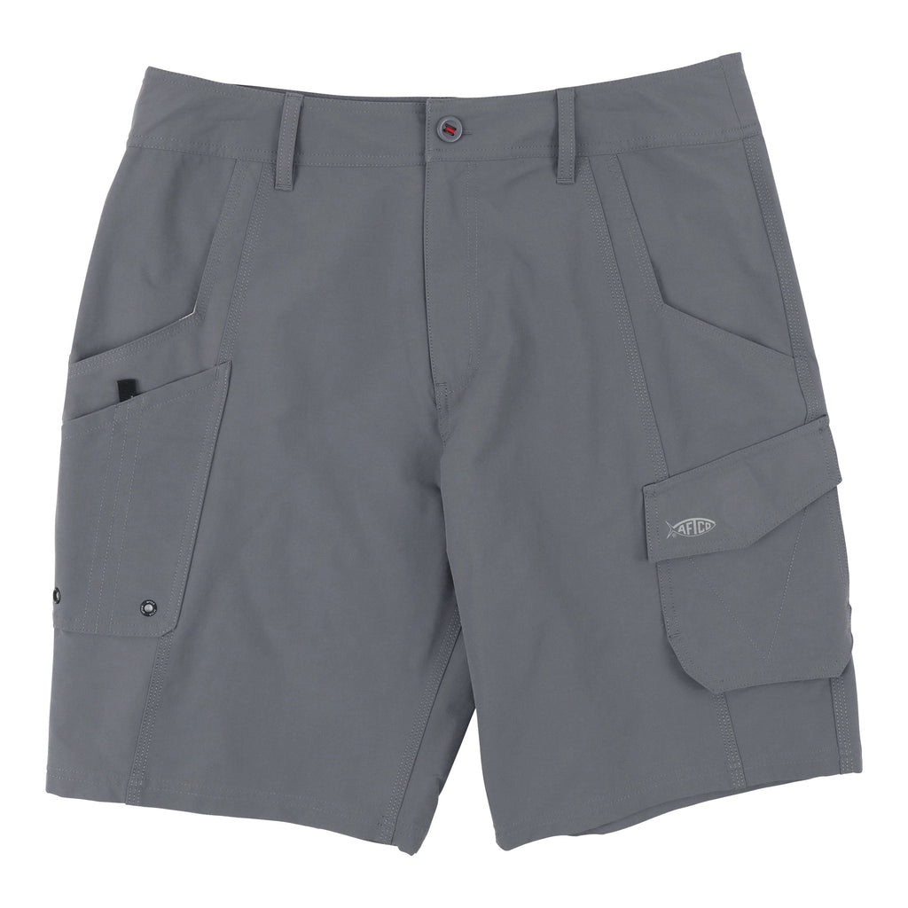AFTCO Stealth Fishing Shorts - Denim - 42