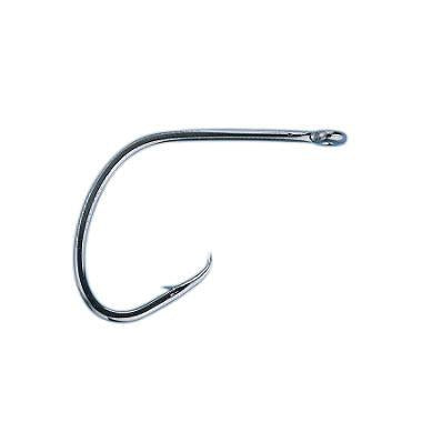  THKFISH 100pcs/Box Inline Single Hooks Replacement Fishing  Hooks for Lures Baits Inline Circle Hooks Large Eye with Barbed Saltwater  Freshwater #2#1 1/0 2/0 3/0 Black  Review Analysis