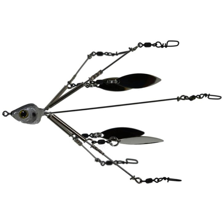 (3 Nickel Willow Blade) Shad 5"