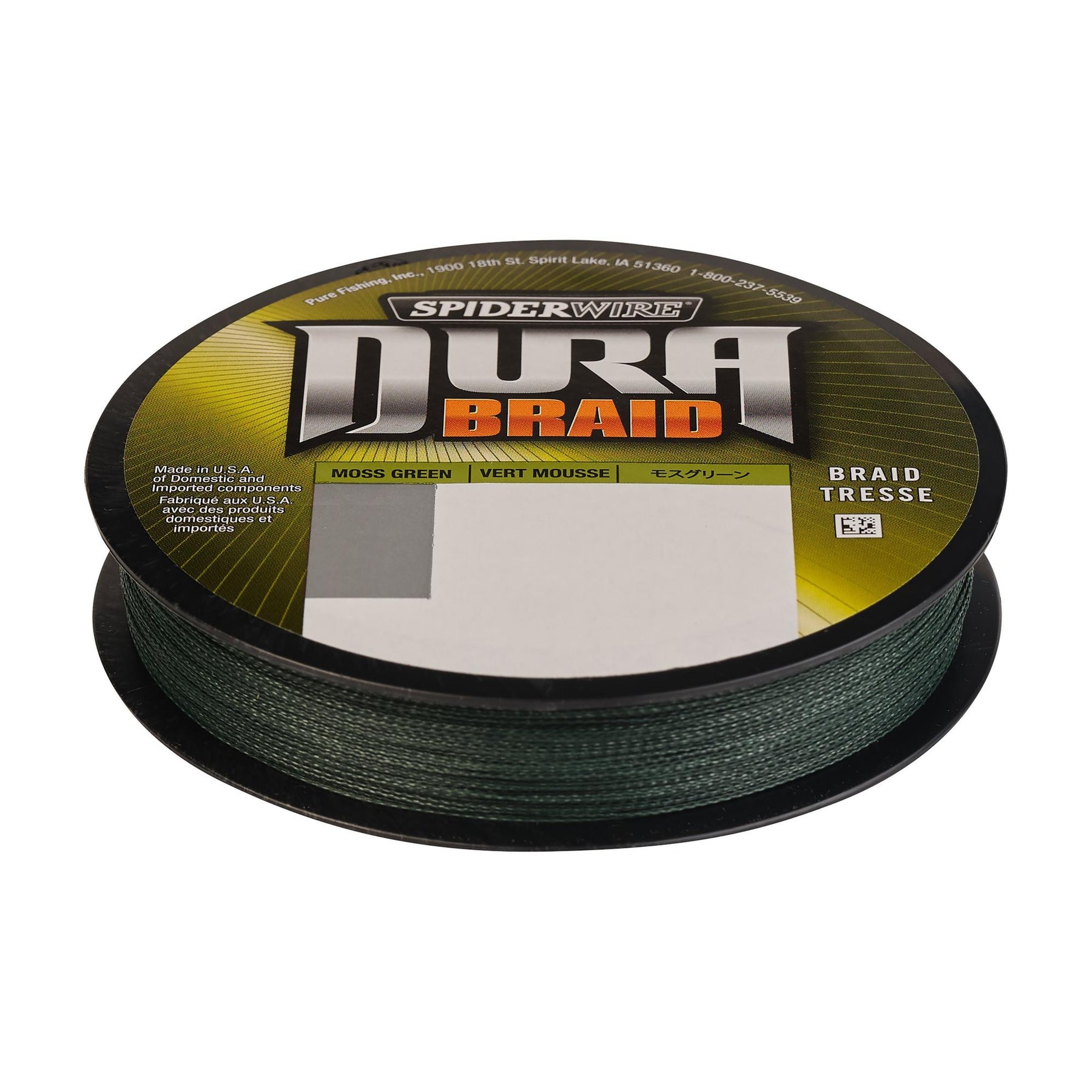 Spiderwire Stealth Camo/Moss Green Fishing Braid - 300YDS - All