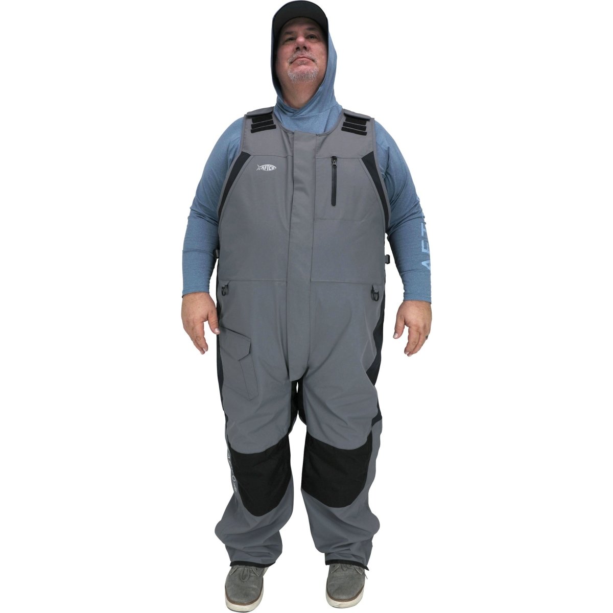 AFTCOAftco Big Guy Hydronaut Waterproof Heavy - Duty Bib - OuterwearFrontMB13BG - CHR - XXXL
