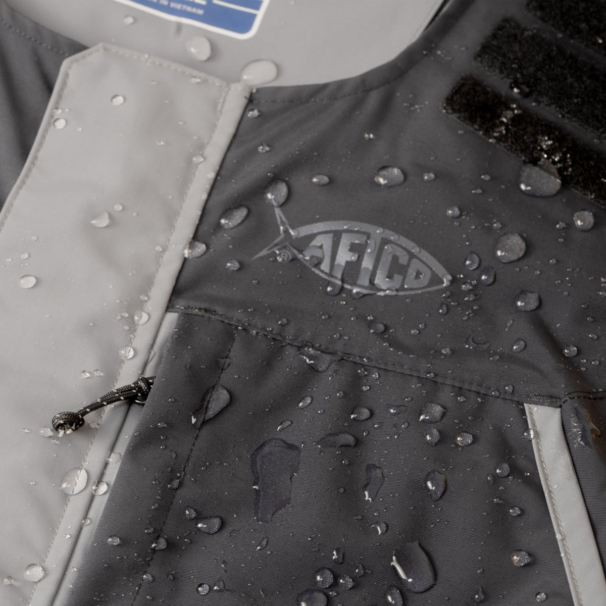 AFTCOAftco Hydronaut Waterproof Heavy - Duty Gun Metal Bib - OuterwearWaterproofMB33 - CHR - L