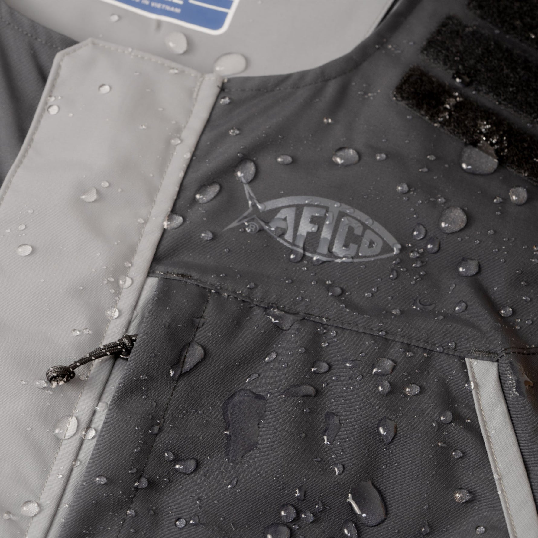 AFTCOAftco Hydronaut Waterproof Heavy - Duty Gun Metal Bib - OuterwearWaterproofMB33 - CHR - L