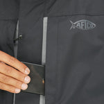AFTCOAftco Hyrdronaut Waterproof Heavy - Duty Gun Metal Jacket - JacketsPocketMJ33 - GM - L