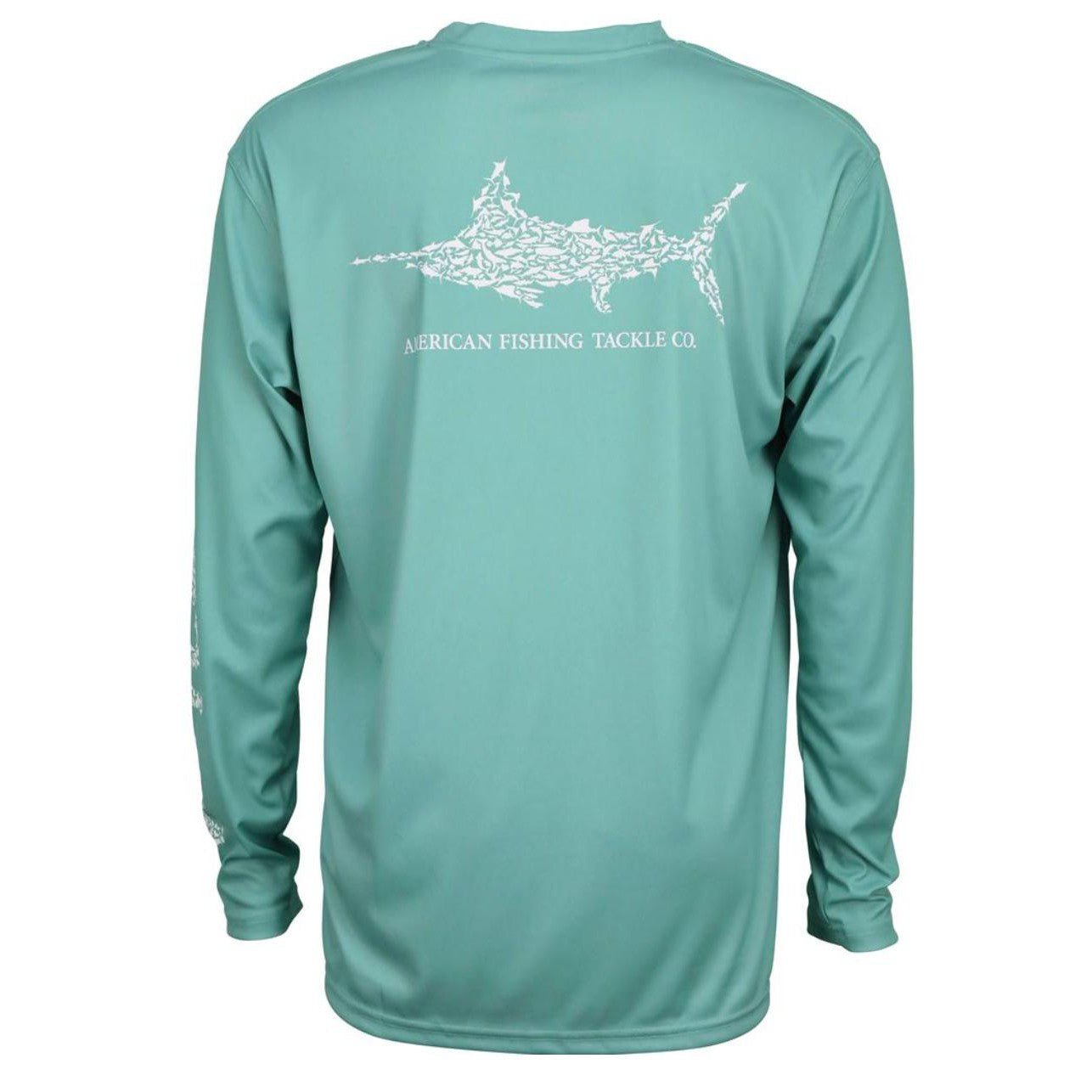 AFTCOAftco Jigfish UV Protection LS Fishing Shirt - Agate - PerformanceAFTCO Jigfish UV Protection Long Sleeve Fishing Shirt BackM61108 - AGATE - L