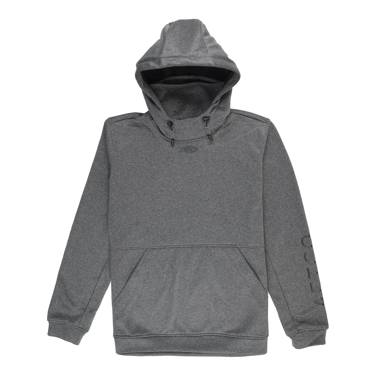 AFTCOAftco Reaper Technical Fleece Hoodie - SweatshirtCharcoal HeatherMF4172 - CHHR - M