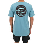 AFTCOAftco Rootbeer Short Sleeve Tee Aquifer - ShirtsAftco Rootbeer Short Sleeve Tee AquiferMT3339 - AQFH - L