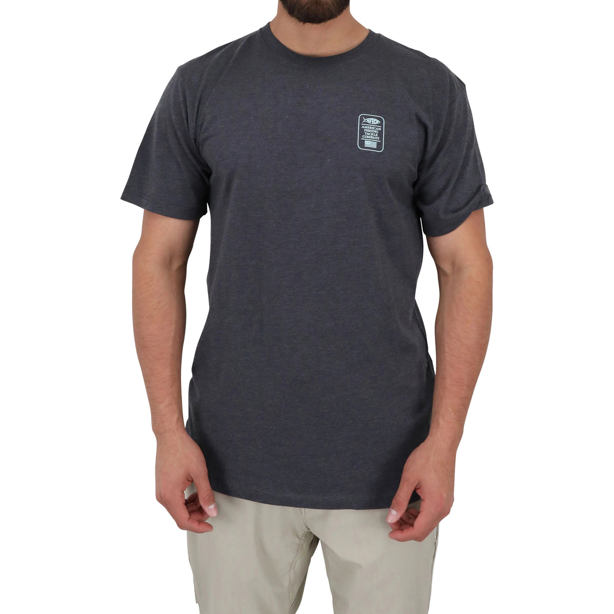 AFTCOAftco Rootbeer Short Sleeve Tee Charcoal Heather - ShirtsAftco Rootbeer Short Sleeve Tee Charcoal HeatherMT3339 - CHHR - L