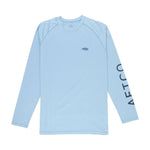 AFTCOAFTCO Samurai 2 Long Sleeve Performance Shirt - PerformanceMagnum Blue HeatherM611126 - MBLH - M