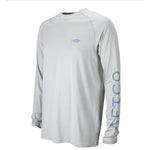 AFTCOAftco Samurai LS Sun Protection Shirt - Silver Heather - PerformanceSAMURAI LS SUN PROTECTION SHIRT - SILHM61126 SILH XXLG