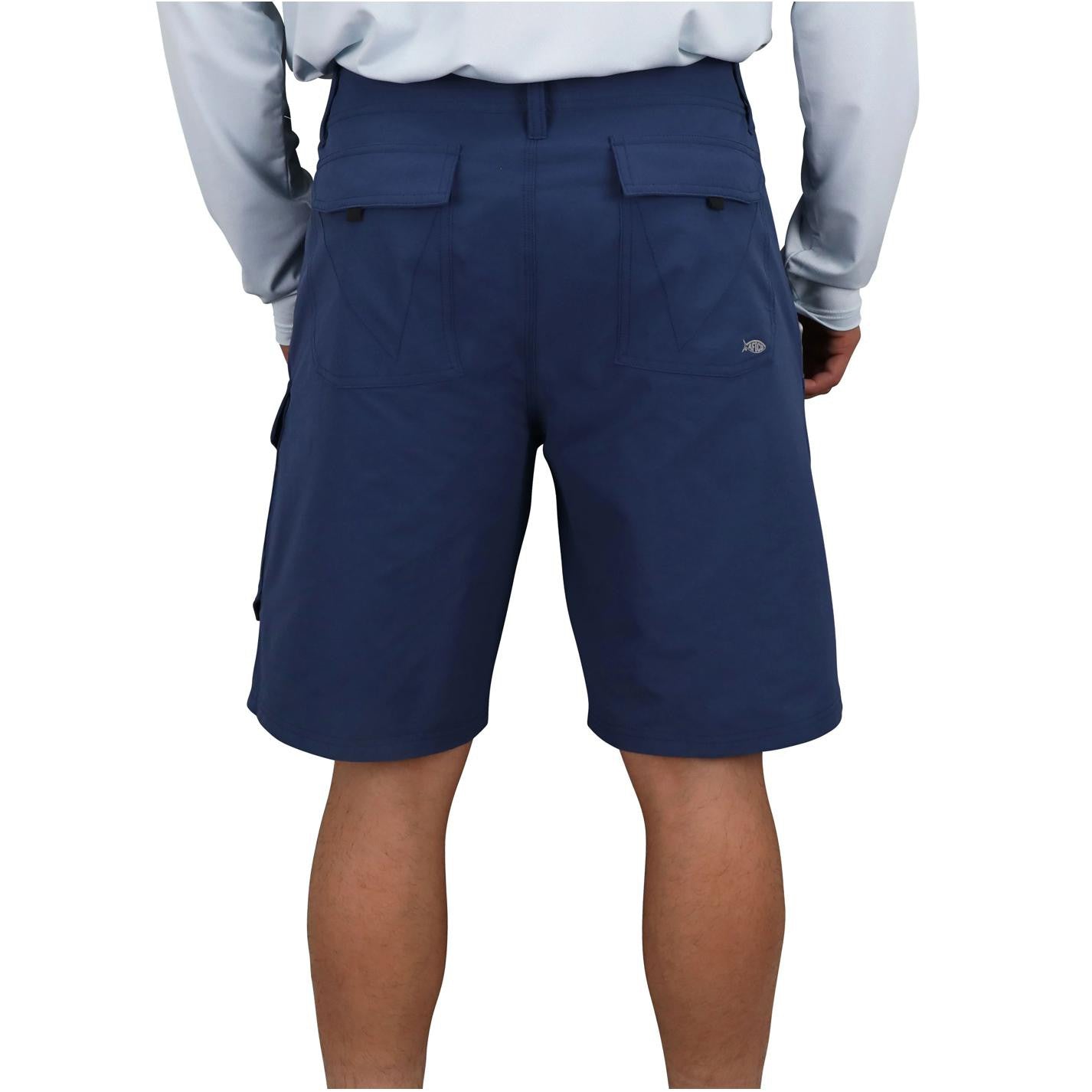 AFTCOAftco Stealth Fishing Shorts Ink - ShortsAftco Stealth Shorts Ink BackM80 - INK - 42