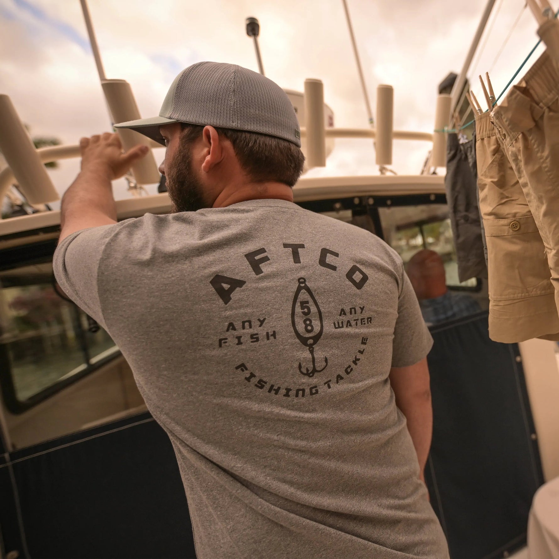 AFTCOAftco Westside Short Sleeve Tee Gun Metal Heather - ShirtsAftco Westside Short Sleeve Tee Gun Metal HeatherMT7352 - GNHR - M