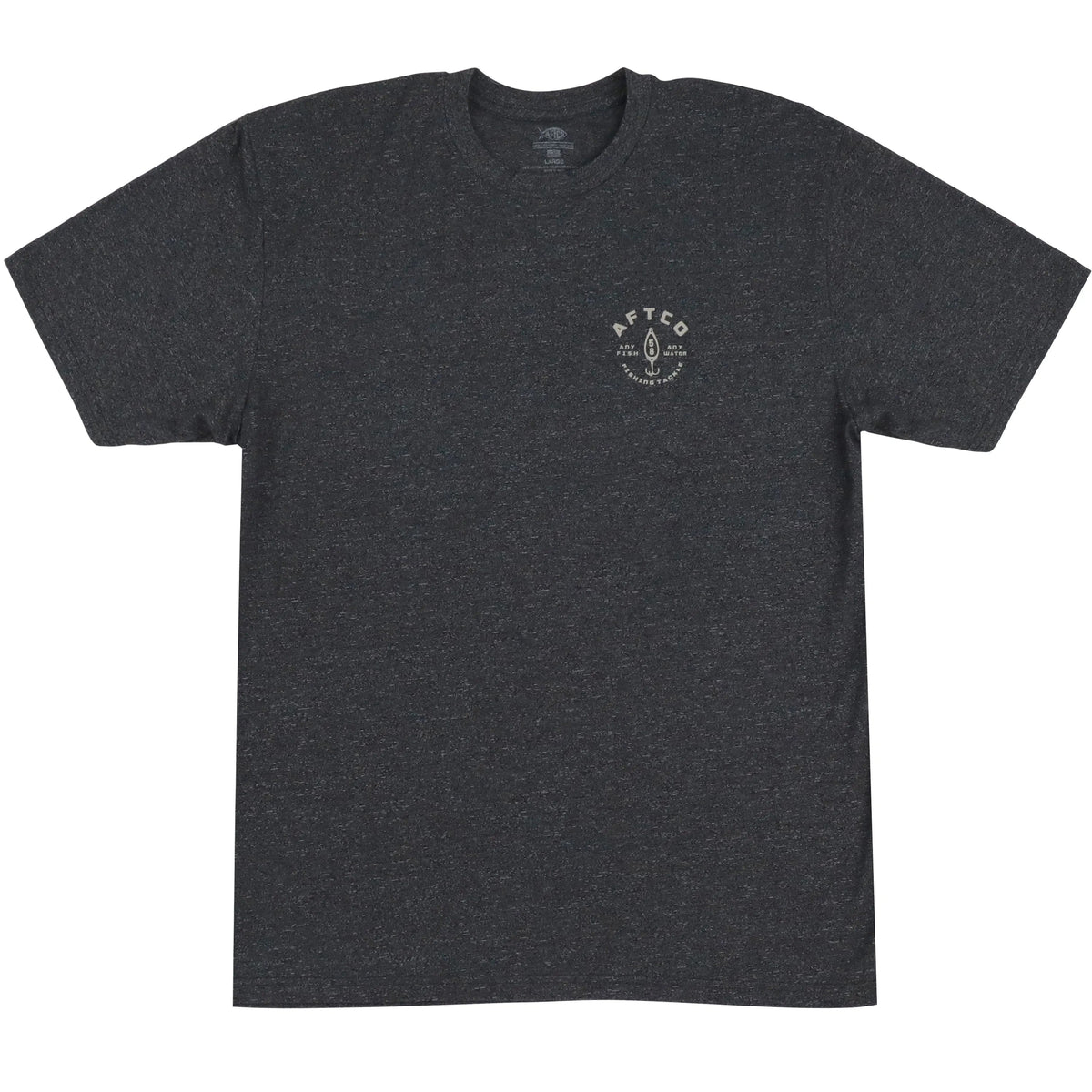 AFTCOAftco Westside Short Sleeve Tee Meteorite Black Heather - ShirtsAftco Westside Short Sleeve Tee Meteorite Black HeatherMT7352 - MBH - M
