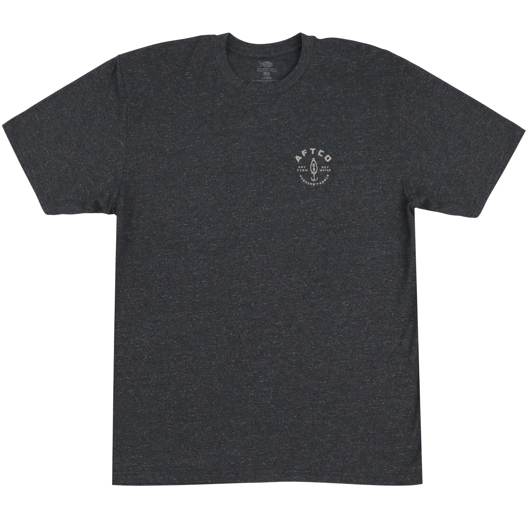 AFTCOAftco Westside Short Sleeve Tee Meteorite Black Heather - ShirtsAftco Westside Short Sleeve Tee Meteorite Black HeatherMT7352 - MBH - M