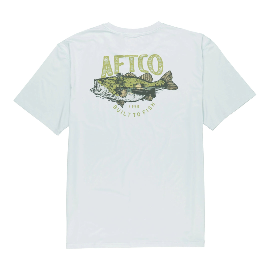 AFTCOAftco Wild Catch Short Sleeve Tee - Sprout - PerformanceAftco Wild Catch Short Sleeve Tee - SproutM60165 - SPR - M