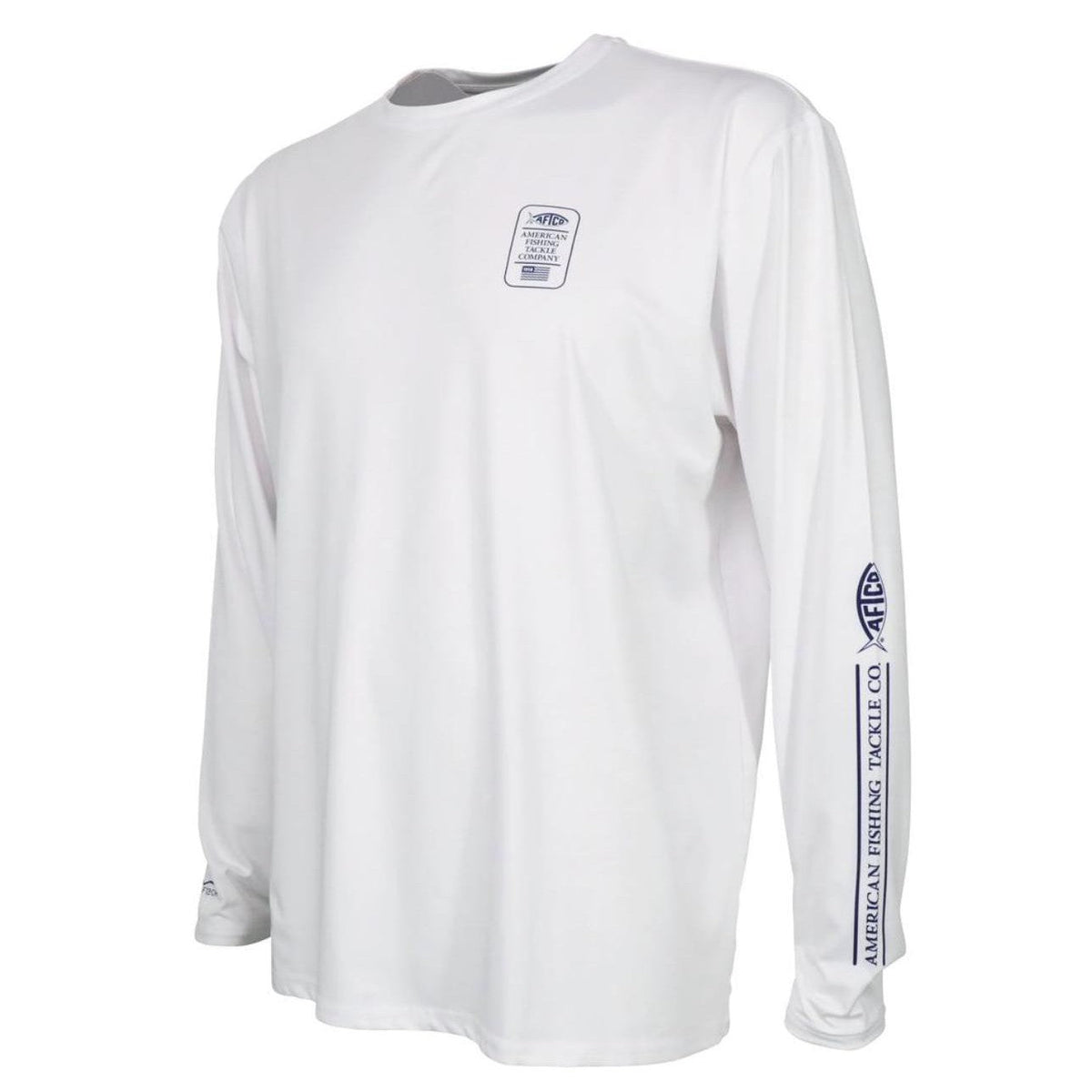 AFTCOAftco Wingman LS Performance Shirt - White - PerformanceAftco Wingman LS Performance Shirt - WhiteM61150 - L