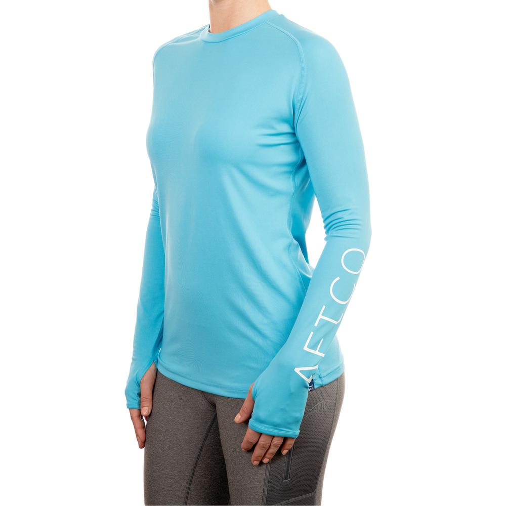 AFTCOAftco Women's Samurai LS Sun Protection Shirt - Hazel Blue - PerformanceAftco Women's Samurai LS Sun Protection Shirt - Hazel BlueW61109 - S - HZBL