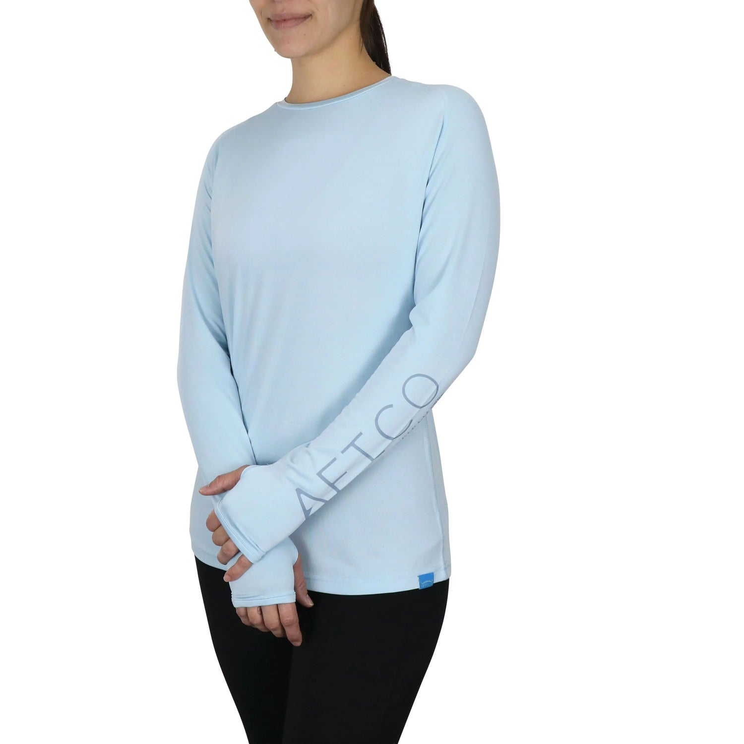 AFTCOAftco Women's Samurai LS Sun Protection Shirt - Sky Blue - PerformanceAftco Womens Samurai Sky blueW61109 - S - Sky