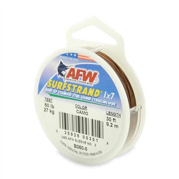 AFWAFW Surfstrand Stainless Steel 1x7 Wire Leader - WireAFW Surfstrand Stainless Steel 1x7 Wire LeaderAFW001