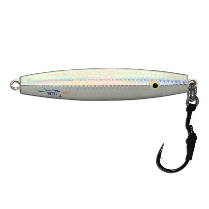 AhiAhi Assault Diamond Jigs w/ Assist Hooks - Saltwater JigssilverDJA - 4 - SF
