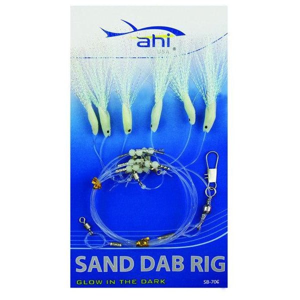 AhiAhi Sanddab Fishing Rig - Saltwater RigsAhi Sand Dab Rig 6 HooksAHI131