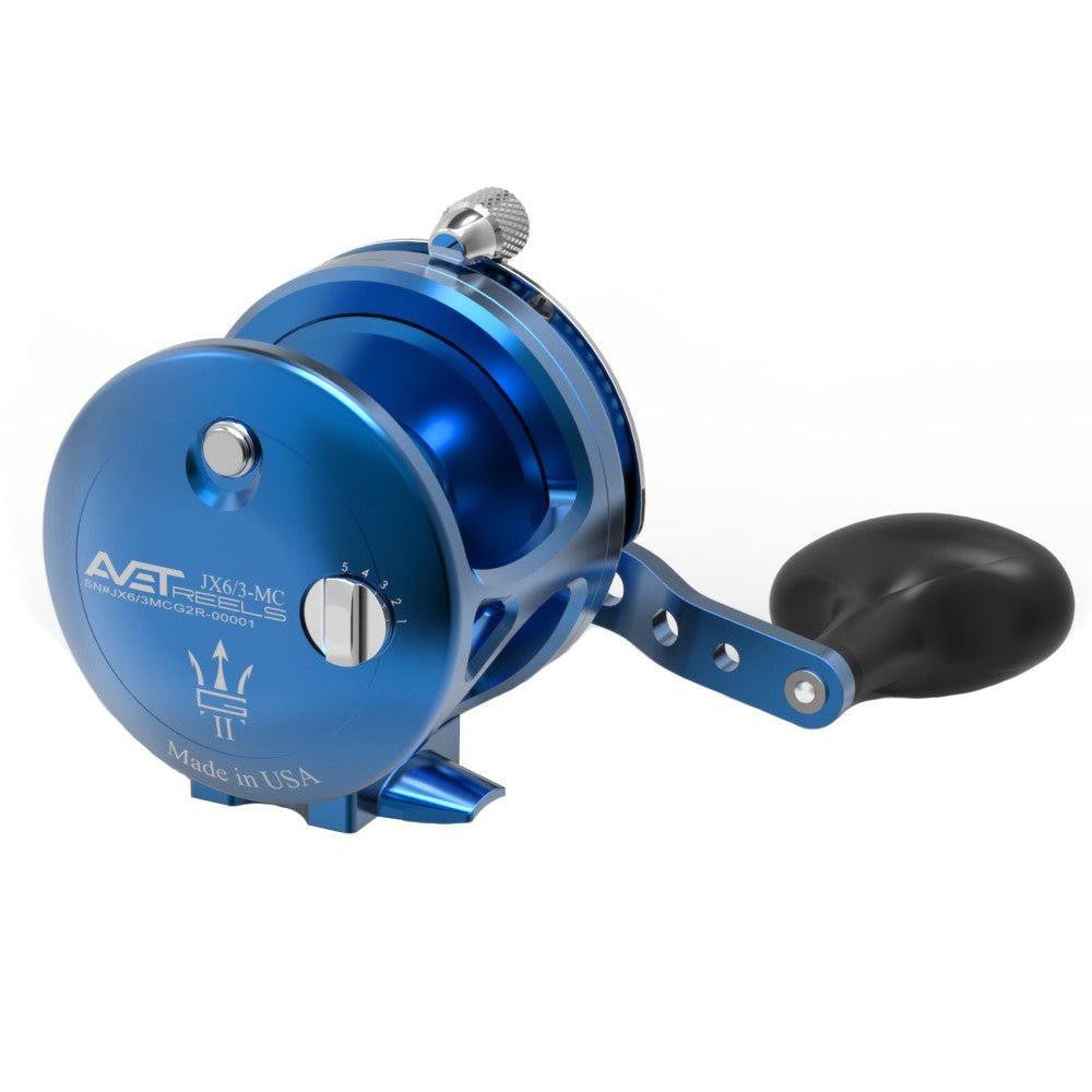 Avet JX G2 6/3 2-Speed Reel Blue